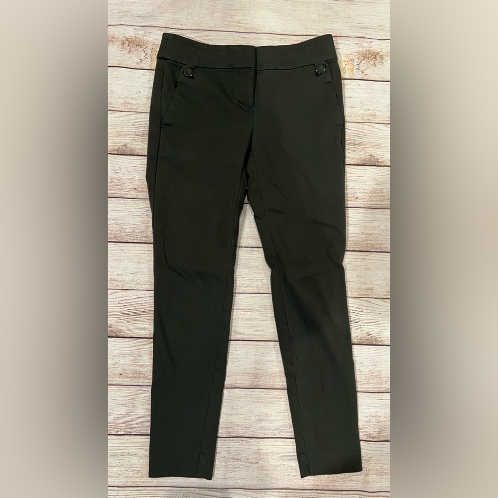 Ann Taylor Loft Marisa gray pants slacks 00 petite